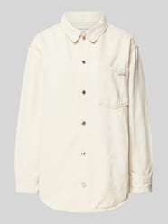 Overhemdblouse Regular fit van katoenmix met linnenanteil van Calvin Klein Jeans - 38