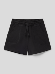 Sweatshorts aus reiner Baumwolle mit Eingrifftaschen Modell 'lea' von Mango Grau / Schwarz - 2