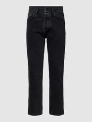 Relaxed Tapered Fit Jeans Modell 'NEWEL PANT' von Carhartt Work In Progress Schwarz - 1