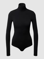 Body met stretch, model 'Orlando' - naadloos van Wolford Zwart - 48