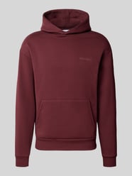 Regular Fit Hoodie aus Baumwoll-Mix mit Label-Detail von REVIEW Bordeaux - 23