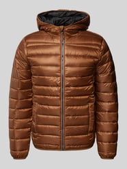 Steppjacke mit Kapuze von Blend Braun - 20