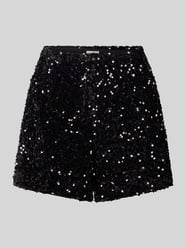 Bermudas mit Pailletten von Apricot - 4