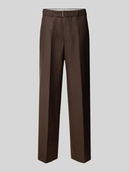 Regular Fit Bundfaltenhose aus Schurwolle von Officine Générale - 28