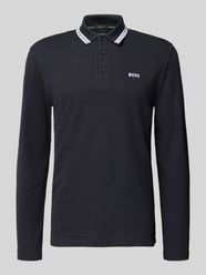 Regular fit poloshirt van puur katoen, model 'PLISY' van BOSS Green - 3