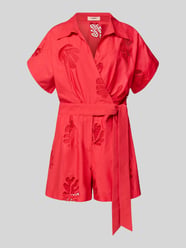 Jumpsuit in Wickel-Optik Modell 'TRACY' von SUNCOO PARIS - 2