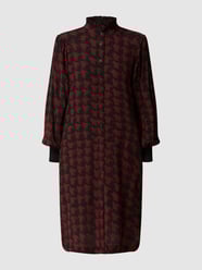 Blusenkleid mit Hahnentritt von Fynch-Hatton Rot - 28