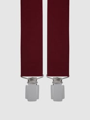 Hosenträger in X-Form von Lindenmann Bordeaux - 6