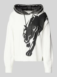 Hoodie met motiefprint van Marc Cain - 7