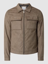 Jacke in Leder-Optik Modell 'Payton' von Jack & Jones Braun - 31