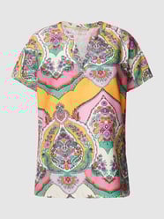 Blusenshirt  mit Tunikakragen von Smith and Soul Orange - 9