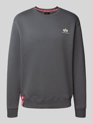 Sweatshirt mit Label-Print von Alpha Industries - 21