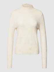 Gebreide pullover met opstaande kraag van Jake*s Collection Wit - 29