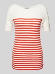 Regular Fit T-Shirt aus reiner Baumwolle von Marc O'Polo Orange - 40