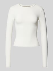 Longsleeve mit Rundhalsausschnitt von Review Beige - 38