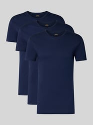Slim fit T-shirt van 100% katoen in een set van 3 van Polo Ralph Lauren Underwear - 4