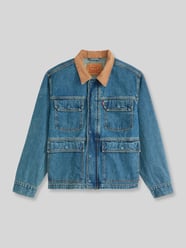 Relaxed Fit Jeansjacke aus reiner Baumwolle mit Cord-Kragen von Levi's® - 26