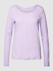 Longsleeve mit Rundhalsausschnitt von Lanius Lila - 10