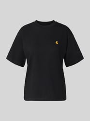 T-shirt z wyhaftowanym logo od Carhartt Work In Progress - 41
