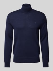 Strickpullover mit Rollkragen von Polo Ralph Lauren Blau - 32