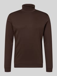 Regular Fit Langarmshirt mit Rollkragen Modell 'Pima' von RAGMAN - 30