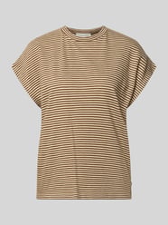 loose fit T-shirt van puur katoen van ARMEDANGELS Beige - 24