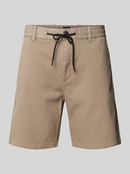 Bermudas mit elastischem Bund von BOSS Orange Beige - 47