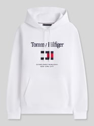 bluza z kapturem o kroju regular fit z od Tommy Hilfiger - 1