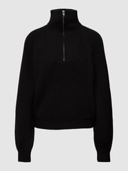 Schipperstrui met elastische boorden van Drykorn Grijs / zwart - 45