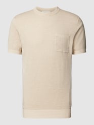 Gebreide pullover in gemêleerde look van Profuomo - 1
