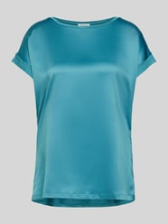 Blusenshirt mit Kappärmeln von Christian Berg Woman Blau - 6