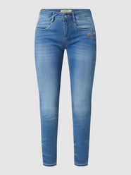 Cropped Jeans mit Stretch-Anteil Modell 'Nele' von Gang Blau - 46