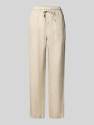 Regular Fit Leinenhose mit Tunnelzug Modell 'INDIALF' von ECOALF Beige - 21