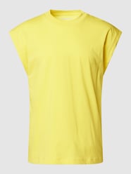 Ärmelloses T-Shirt mit Rundhalsausschnitt von Drykorn Gelb - 16