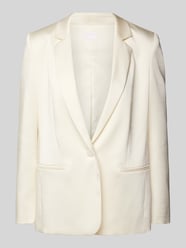 Blazer mit Paspeltaschen von Jake*s Cocktail Beige - 4