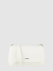 Crossbody Bag in Leder-Optik von CK Calvin Klein Weiß - 46