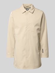Kurzmantel mit Umlegekragen und Label-Detail Modell 'EIDE' von Casual Friday Beige - 3