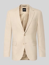 Regular Fit Sakko mit Schurwoll-Anteil Modell 'Jasper' von BOSS Beige - 18