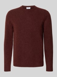 Wollpullover mit Yak-Anteil von Filippa K Bordeaux - 46