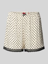 Korte pyjamabroek met elastische band, model 'POLKA' van HUGO - 25