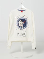 Sweatshirt met siersteentjes van s.Oliver RED LABEL Wit - 25