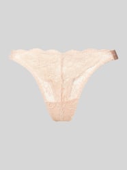 String mit Spitzenbesatz Modell 'JANE' von Guess Beige - 32