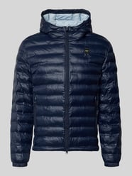 Kurtka pikowana z zamkiem błyskawicznym dwustronnym Model 'Charles' od Blauer USA - 18