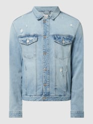 Jeansjacke im Destroyed-Look von s.Oliver RED LABEL Blau - 35