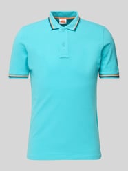 Poloshirt met korte knoopsluiting, model 'Brice' van Sundek - 18