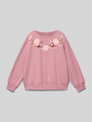 Sweatshirt mit Rundhalsausschnitt von Levi’s® Kids Pink - 46