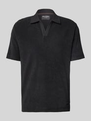Regular Fit Poloshirt aus Baumwoll-Frottee von Marc O'Polo - 42