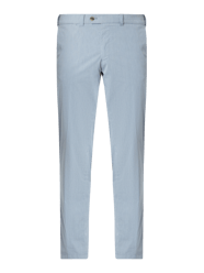Regular fit chino met stretch, model 'Paul' van Eurex By Brax Blauw / turquoise - 33