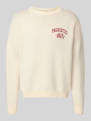 Strickpullover mit Rundhalsausschnitt Modell 'AVANTGARDE' von PROHIBITED - 43
