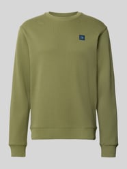 Sweatshirt mit Label-Badge und Rundhalsausschnitt von Scotch & Soda - 18